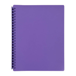 Mbg D/Book A4 Refilable Prpl