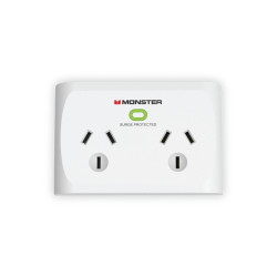 Monster 2-Port Surge White